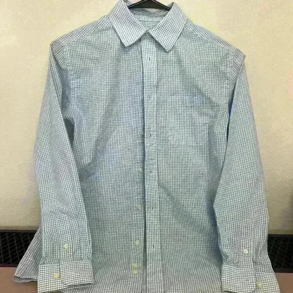 Cat And‎ Jack Boys Size 12-14 Long Sleeve Plaid Dress Up Shirt